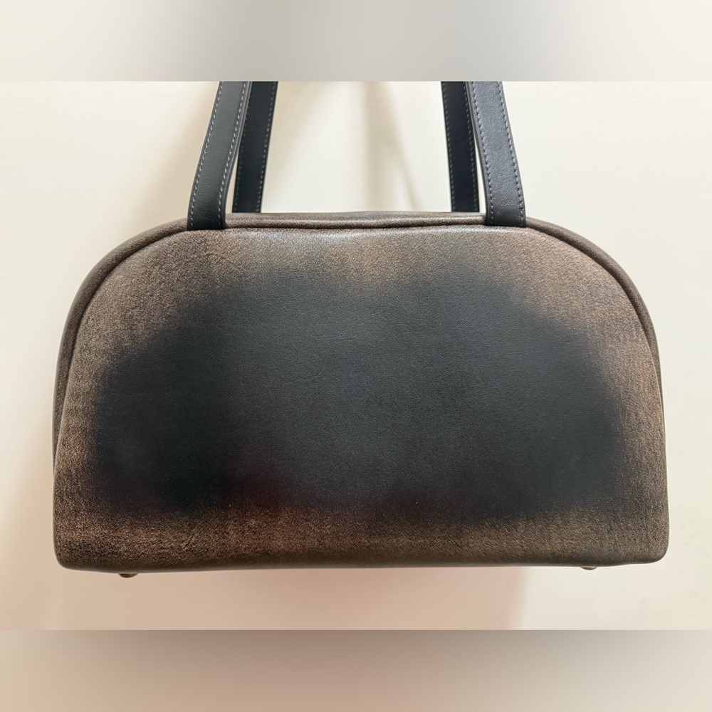 Coach Twin Turnlock Bag In Loved Leather - Picture 3 of 14